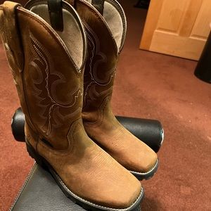 Women’s Ariat Unbridled Rancher Waterproof Western Boots size 9.5 B